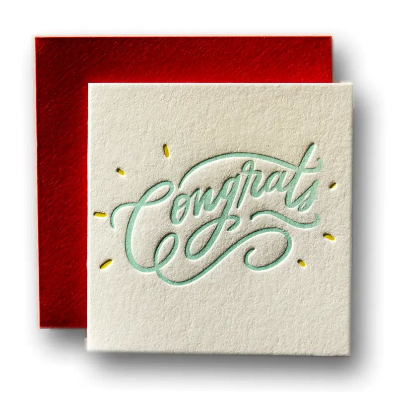 Congrats Tiny Card
