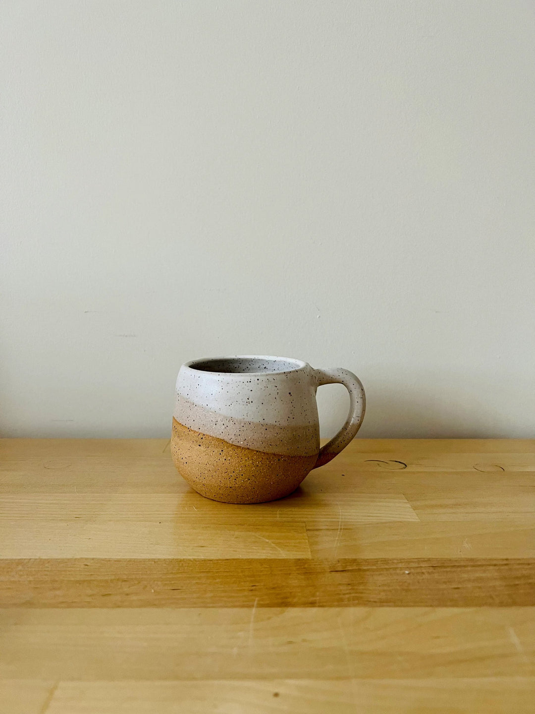 Demitasse Cup Warm White - Rounded