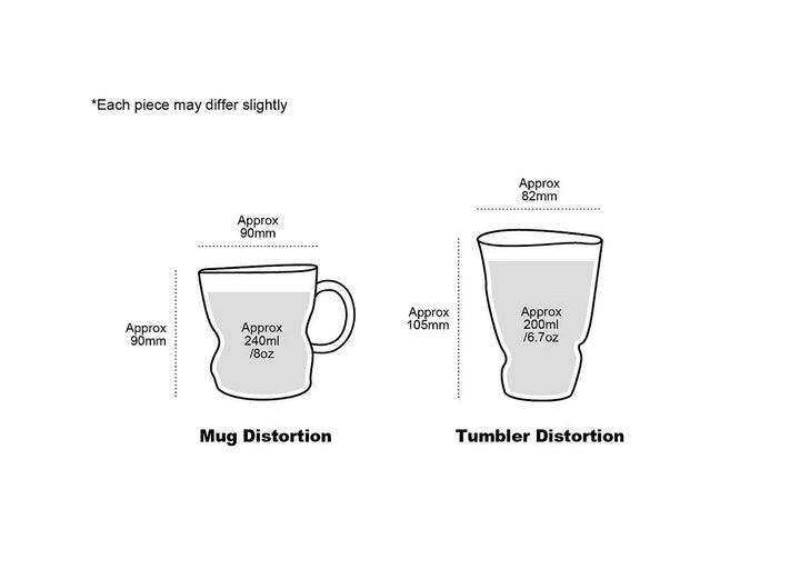 Distortion Mug- Pink