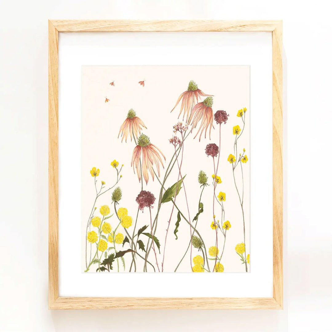 Garden Flowers Print