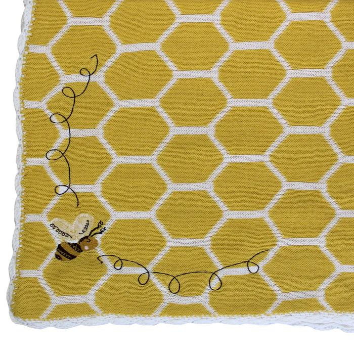 Bumble Bee Pram Blanket