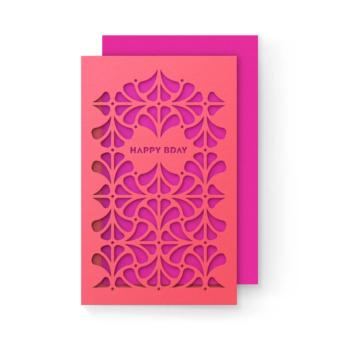 Happy Bday Garden Card