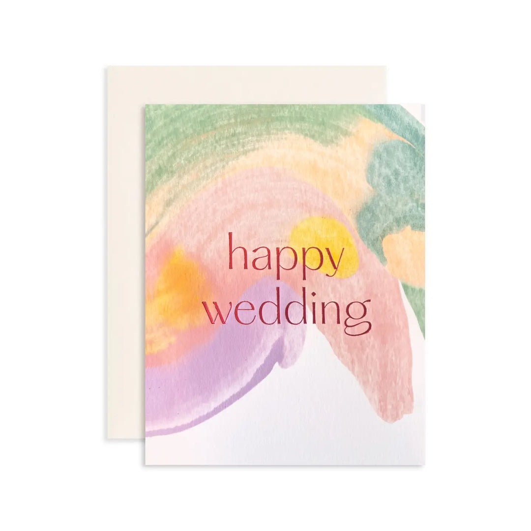 Floral Wedding Card