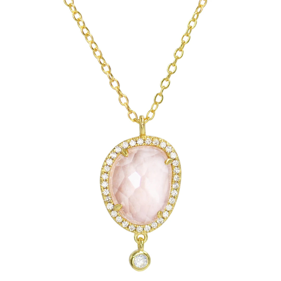 Johari Necklace -Morganite