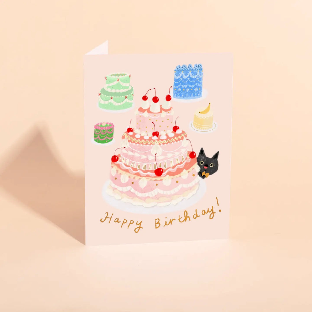 Le Gateau Birthday Card