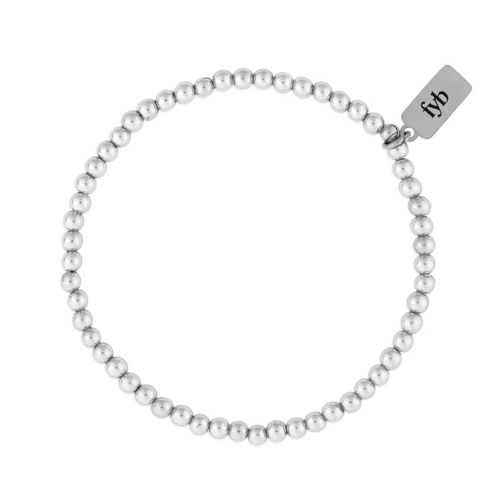 Mini Silver Staple Bracelet