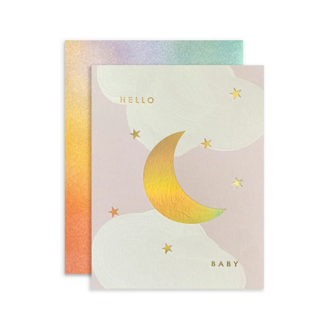 Baby Moon Card