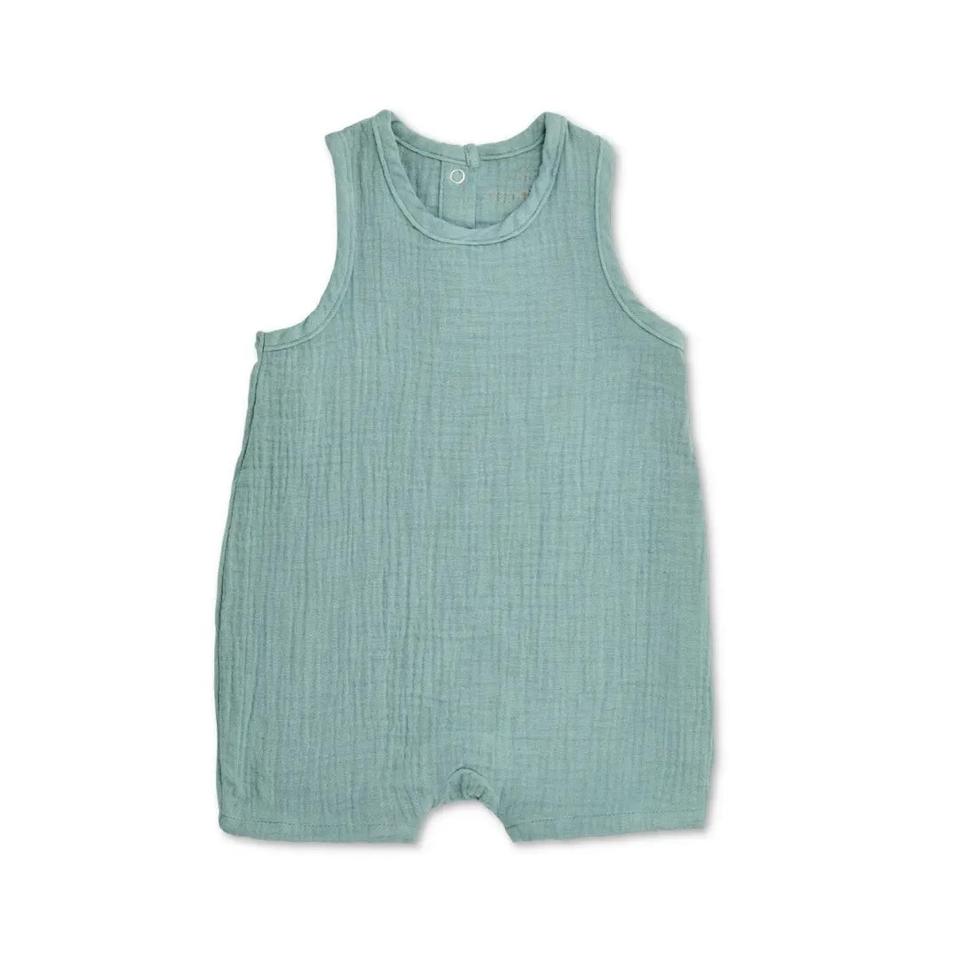 Teal Muslin Coverall