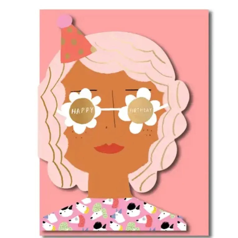 Party Girl Birthday Card
