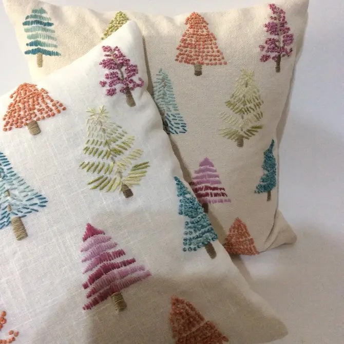Pine Tree Throw Pillow