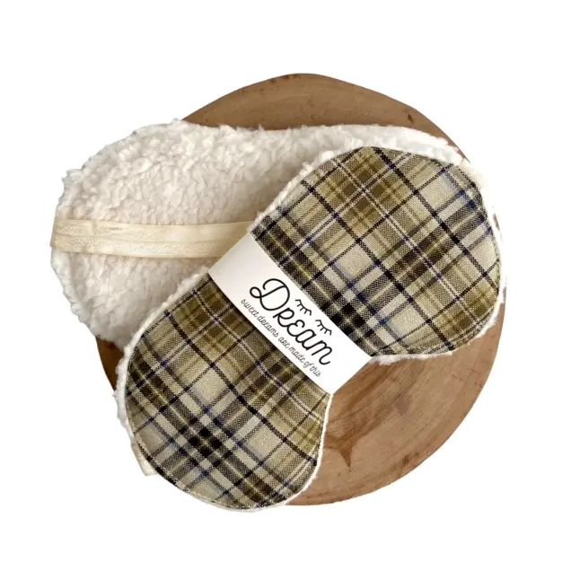 Plaid Sleep Mask