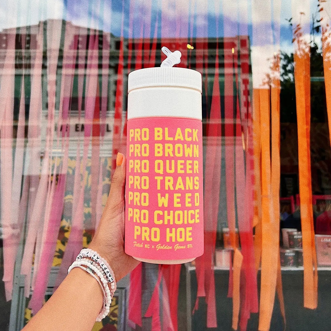 Pro Hoe Retro Water Bottle