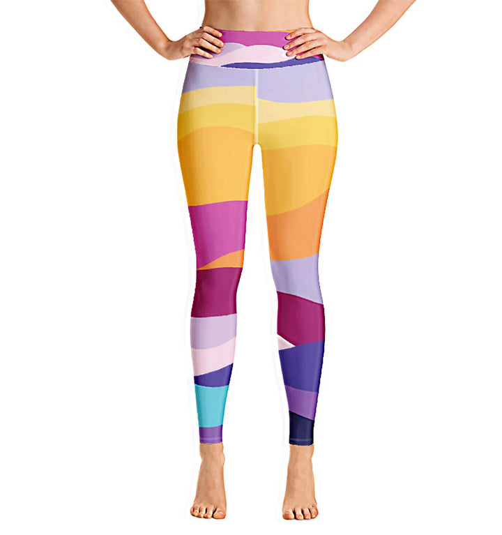 Yoga Leggings Rainbow