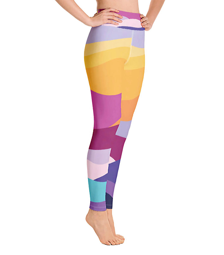 Yoga Leggings Rainbow
