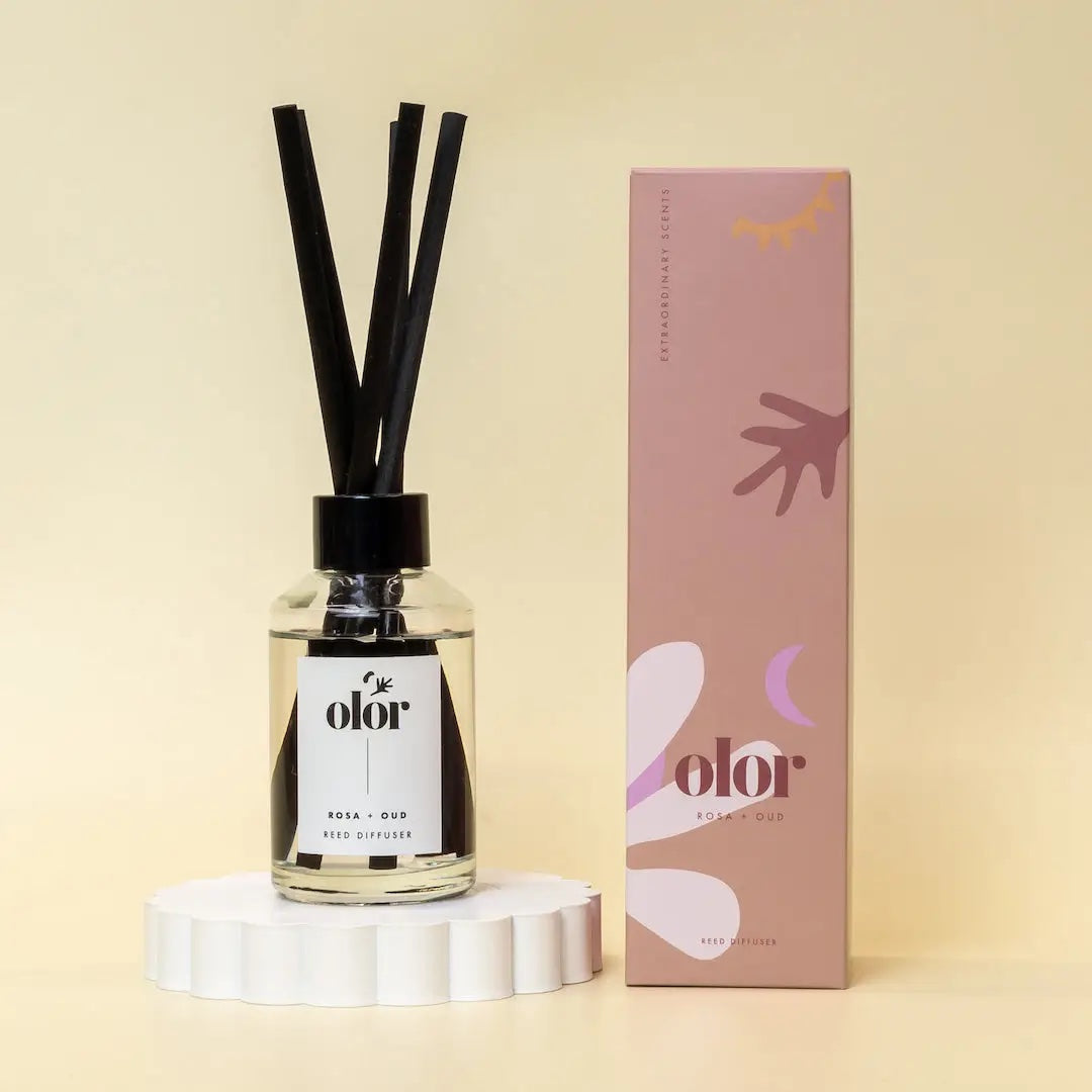 Rosa + Oud Reed Diffuser