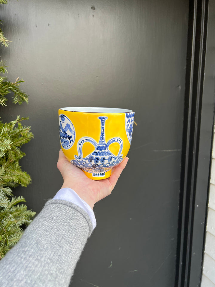 Small Slim Keith Vase- Freer House Bright Saffron