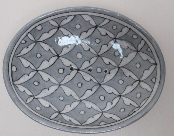Silver Oak Soap Dish