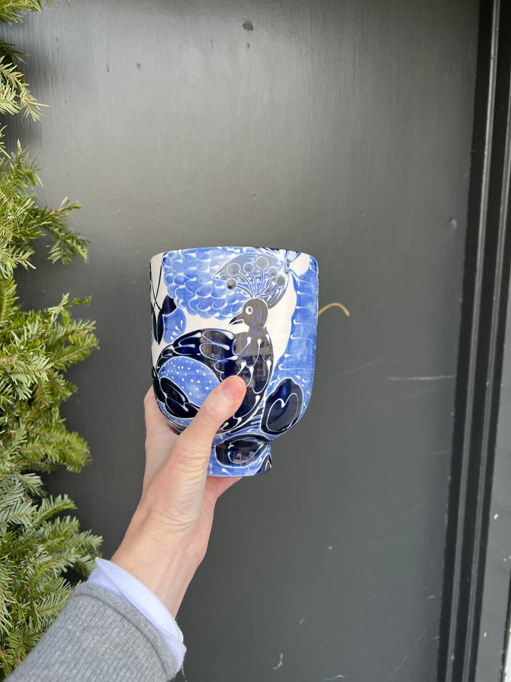 Large Slim Keith Vase- Le Bird Delft