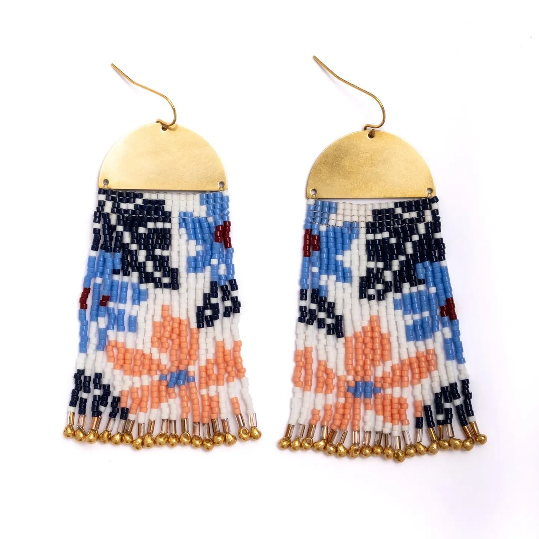 Tropical Fringe Earrings