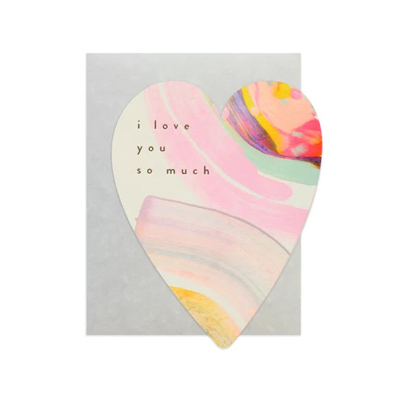 Tarjeta de corazón de amor