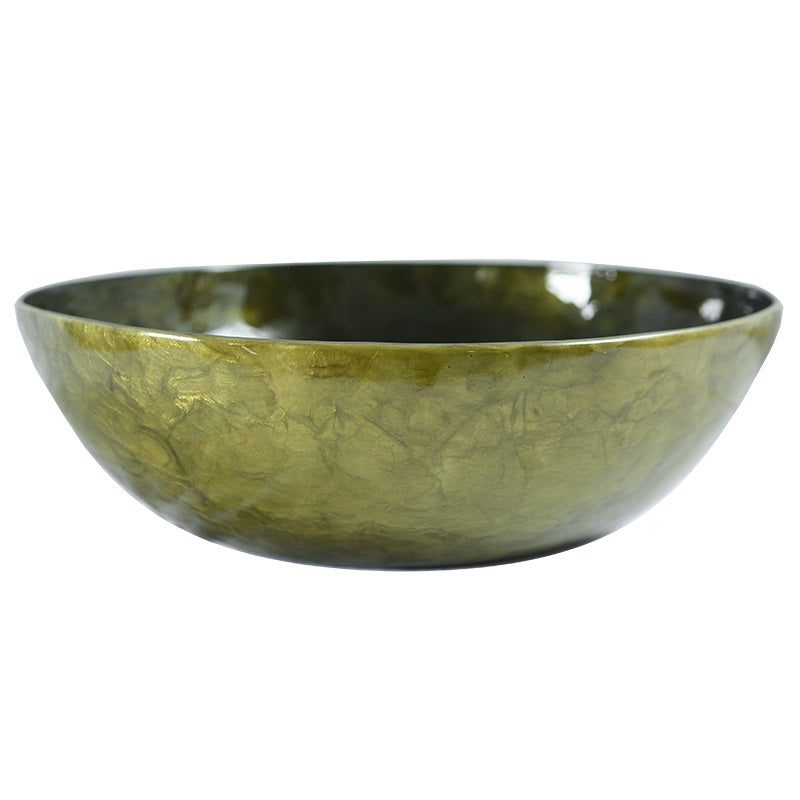 Olive Capiz Shell Salad Bowl