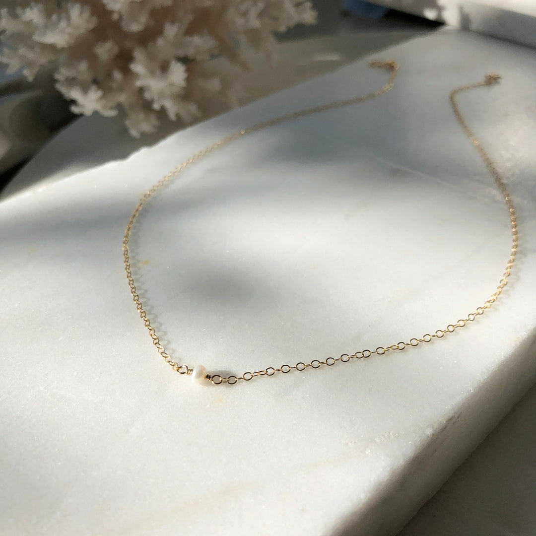 Mini Pearl Necklace