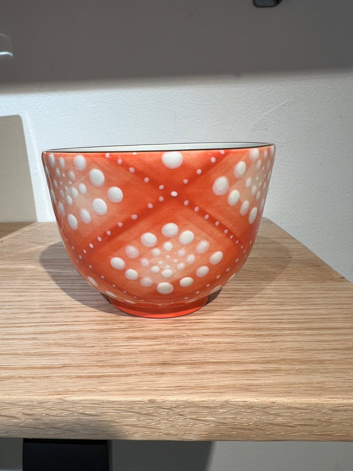 Cafe Au Lait Bowl- Tjanting Red