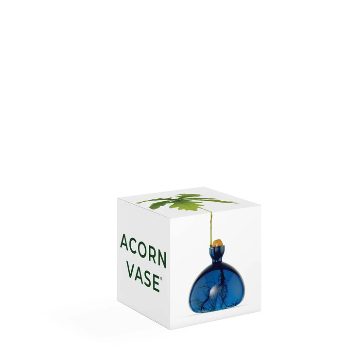 Acorn Vase- Lapis Blue