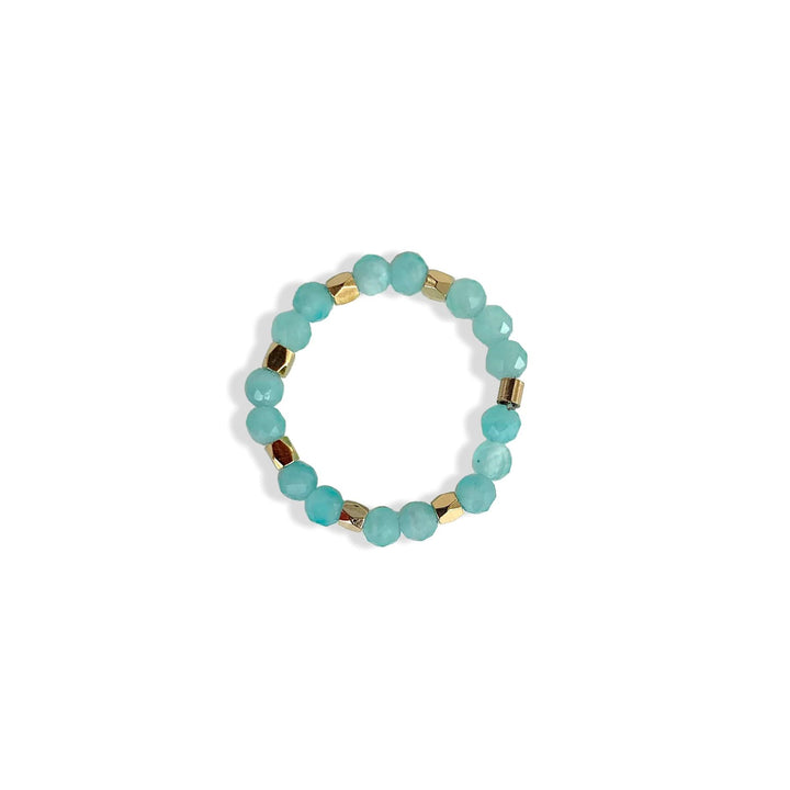 Amazonite Gemstone Ring