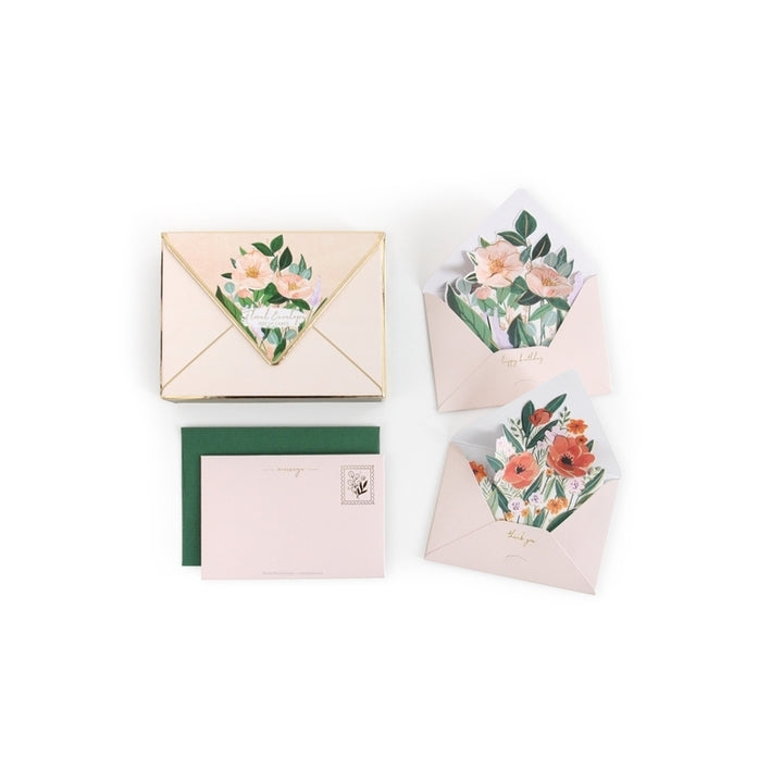 Floral Envelope HB/TU Notes