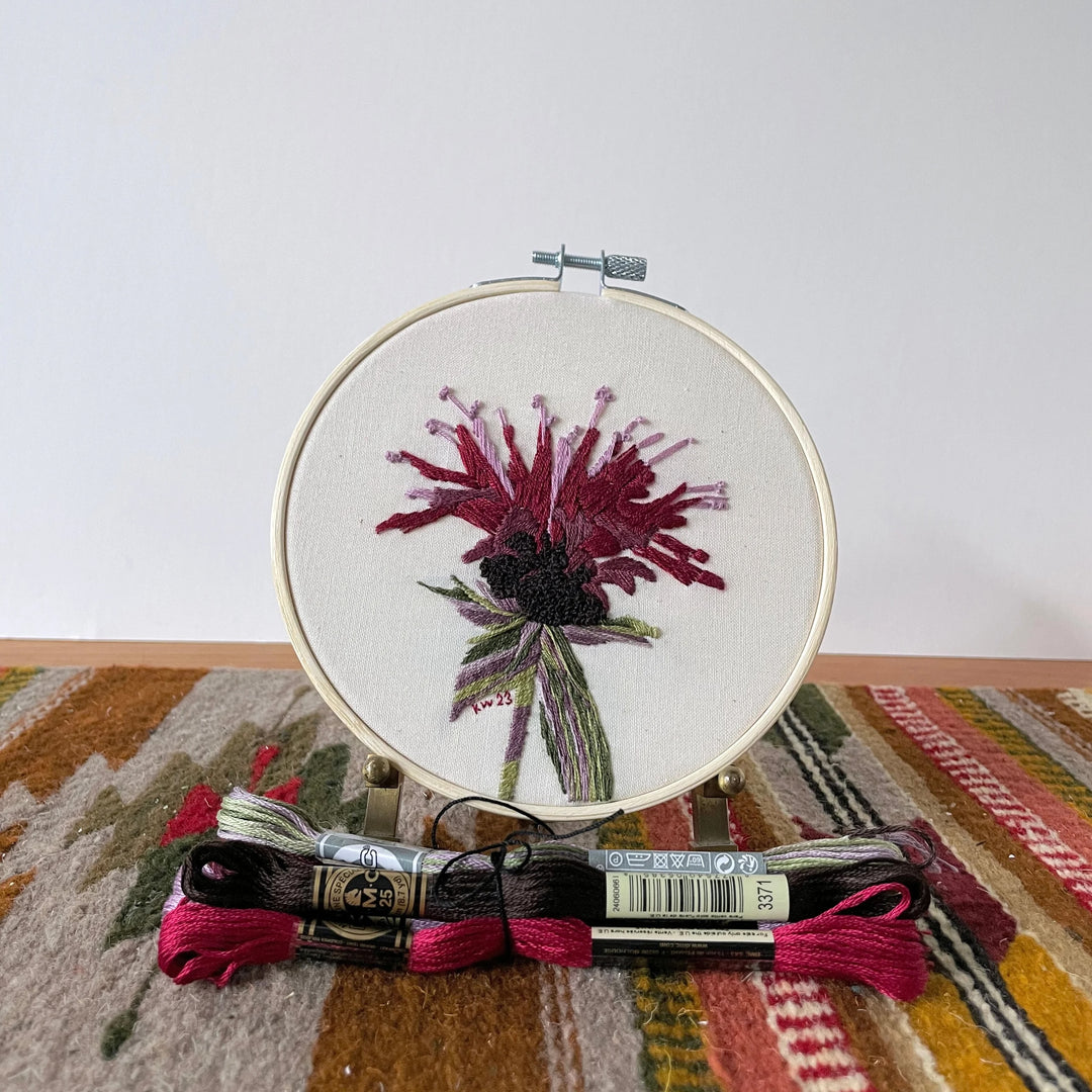 DIY Embroidery Kit- Bee Bloom