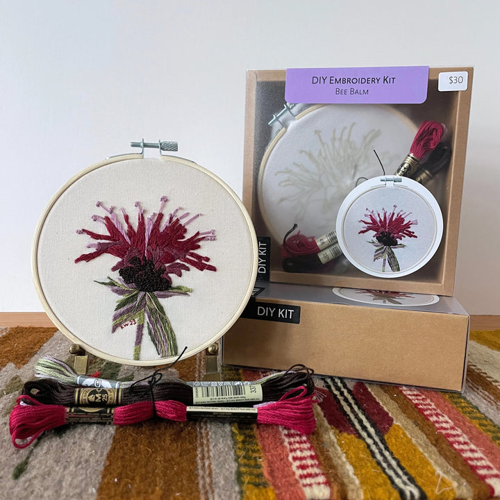 DIY Embroidery Kit- Bee Bloom