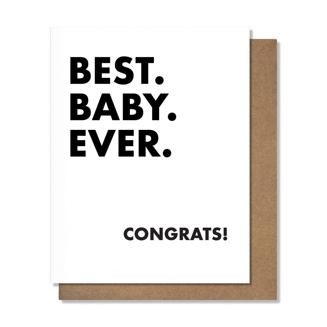 Best Baby Ever Card
