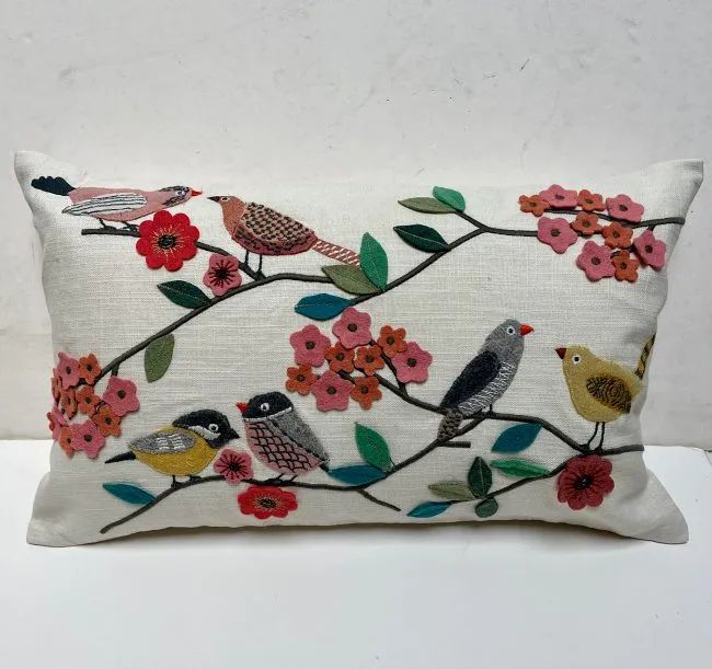 Bird Flock Pillow