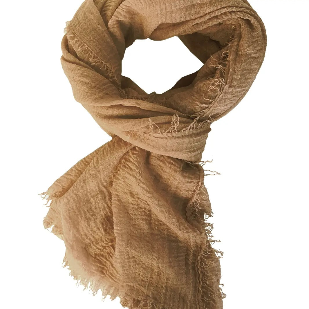 Boho Scarf - Camel