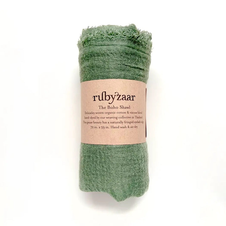 Boho Scarf - Forest
