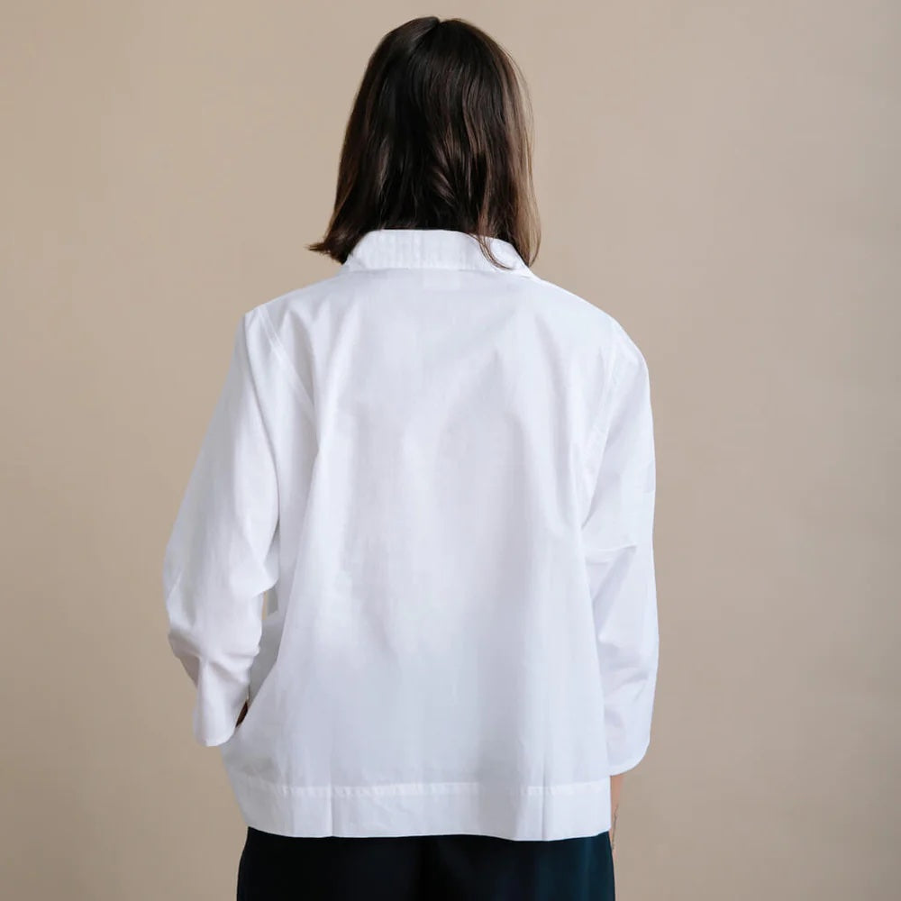 The Boxy Shirt- White