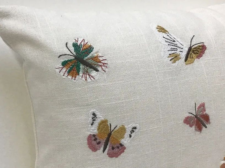 Butterflies Throw Pillow