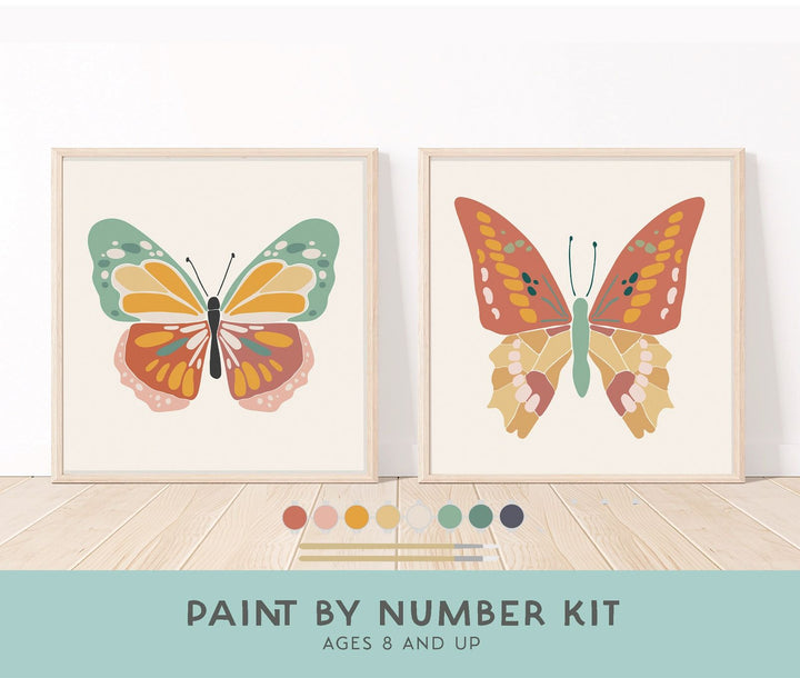 Butterflies Paint by Number Kit