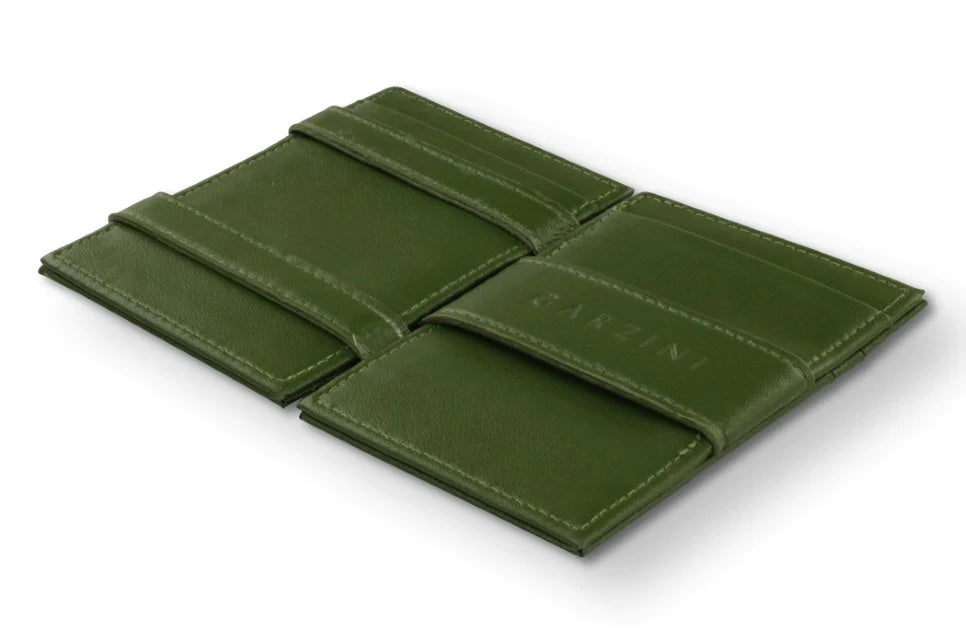 Garzini Vegan Cavare Magic Wallet -Cactus Green