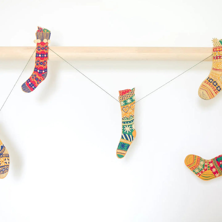 Garland- Festive Stockings