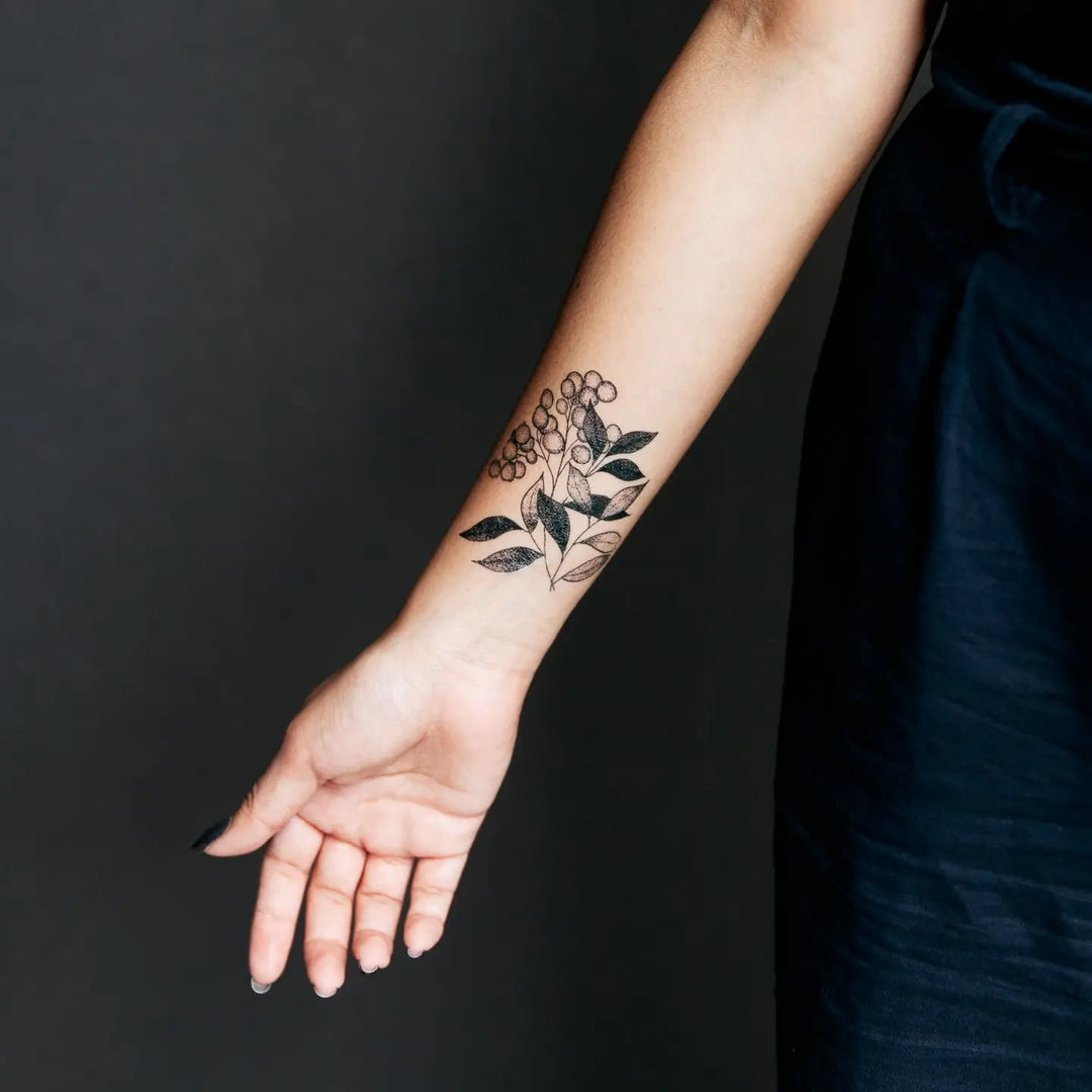 Flora & Fauna Tattoo Set