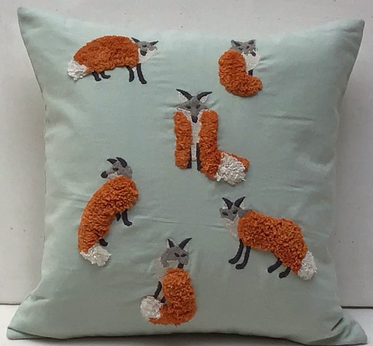Knotty Fox Pillow