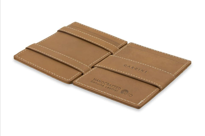 Garzini Essenziale Magic Wallet Airtag- Camel Brown