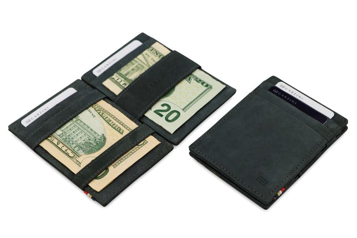 Garzini Essenziale Magic Wallet - Carbon Black