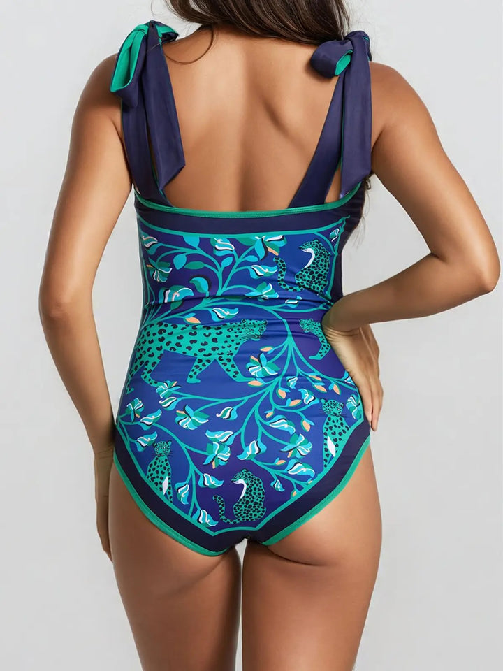 Green Wonderland Reversible Swimsuit
