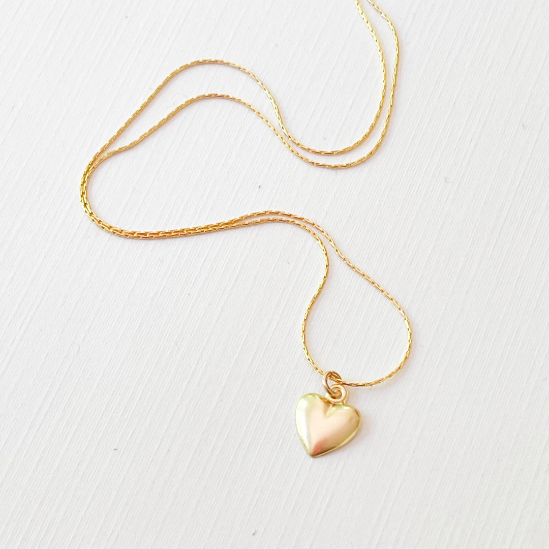 Gold Heart Necklace