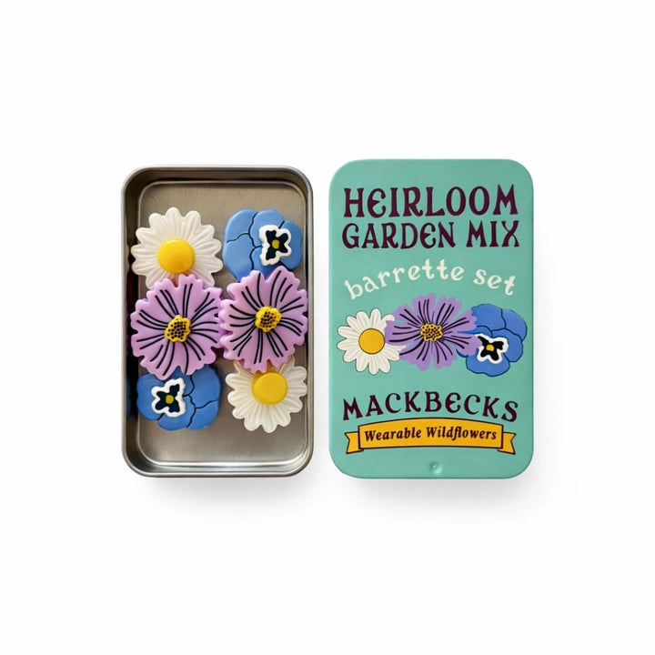 Heirloom Garden Barerette Set