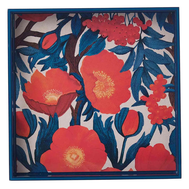 Icelandic Poppies Serving Tray