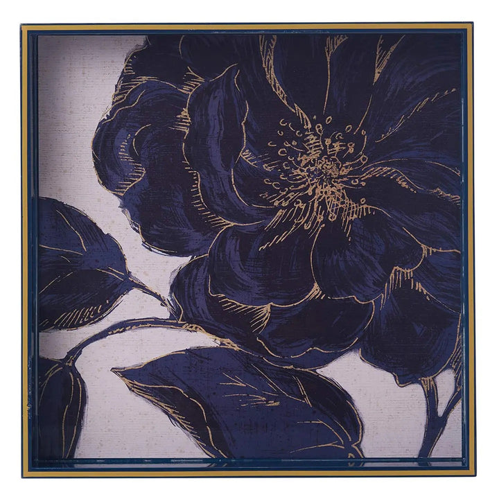 Indigo Garden Tray